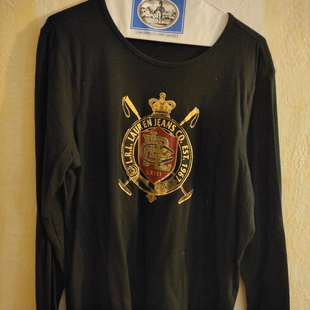Black Ralph Lauren shirt
